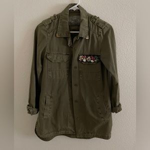 Zara Trafaluc green army jacket